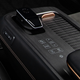 The arrow buttons on the left hand side of the console move the whole thing forward or back.